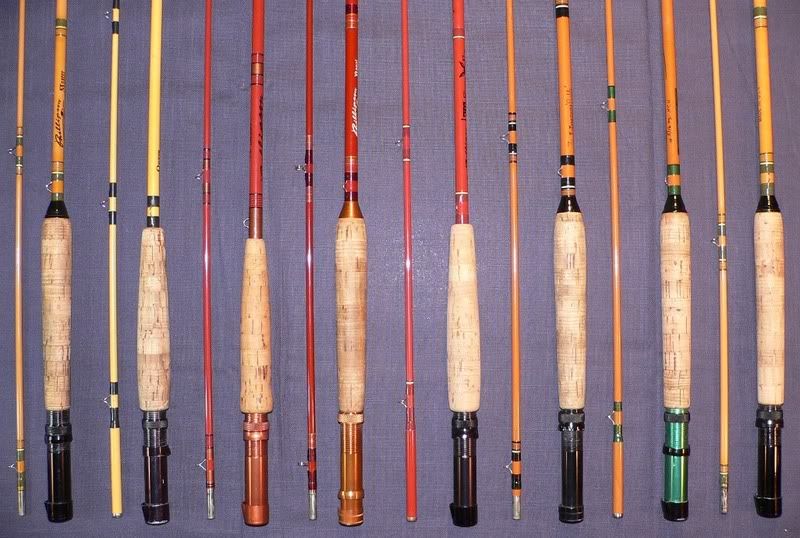 Orvis Fullflex and Golden Eagle Rods Collecting Fiberglass Fly Rods
